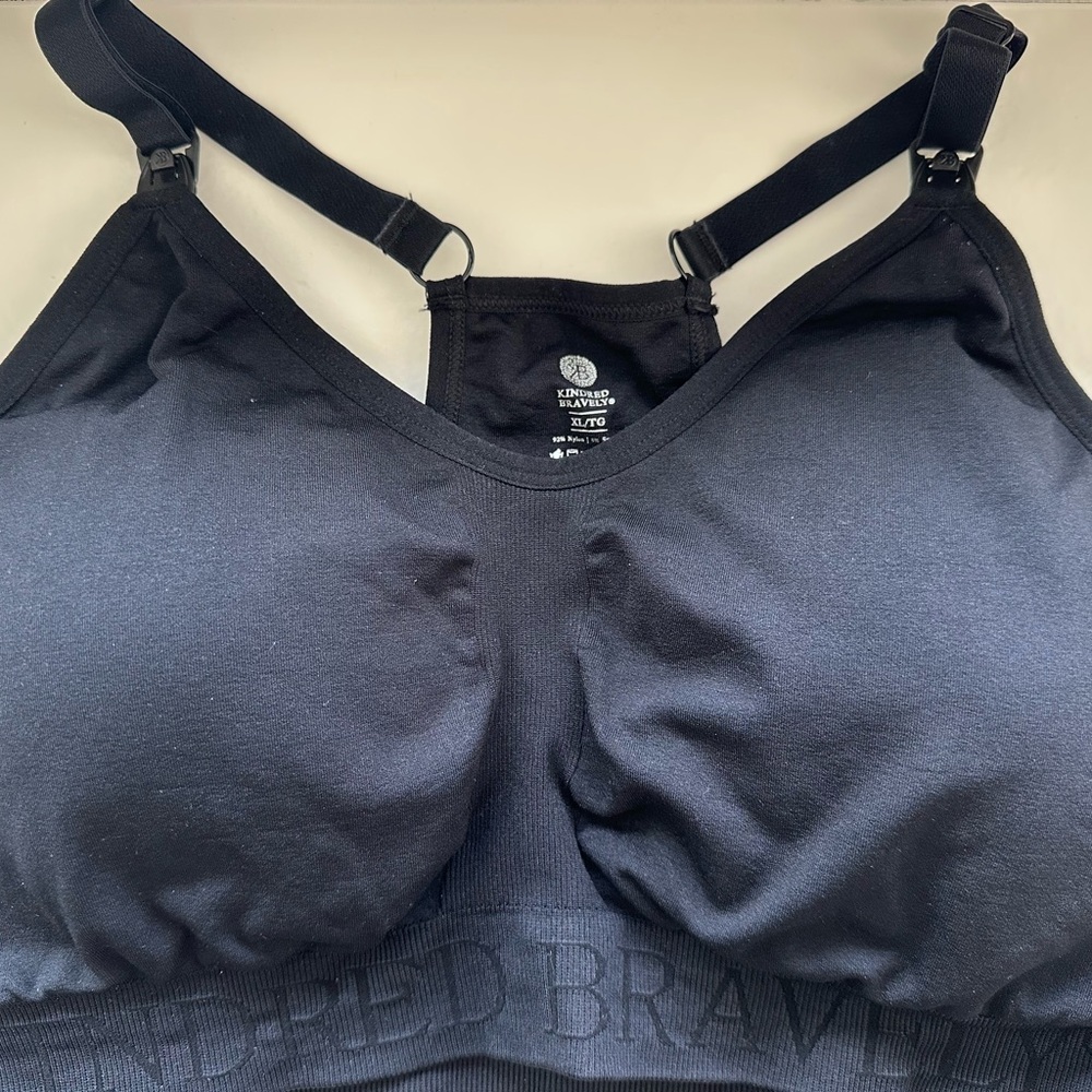 Kindred Bravely Sublime Nursing Sports Bra - Black
